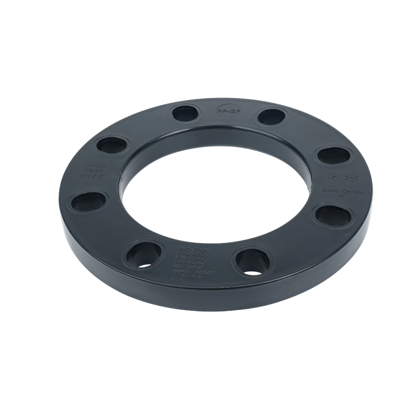 β-PPH Steel Lined Lap Joint Flange na may Oval Hole