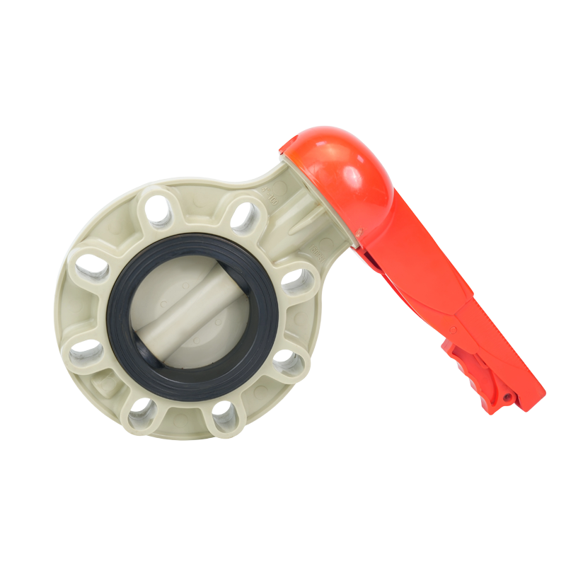 β--PPH Handle-type Operated Butterfly Valve