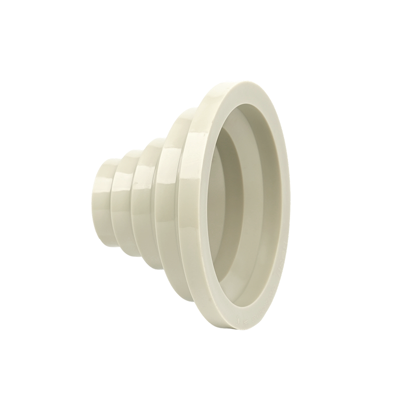 β-PPH Barb Pagbabawas ng Straight Short Butt-Weld Fitting